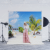 1_12 Tropical Beach Pet Photography Backdrop