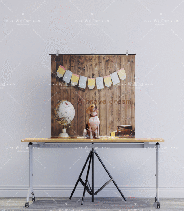 2_2 Vintage Explorer Pet Photography Backdrop