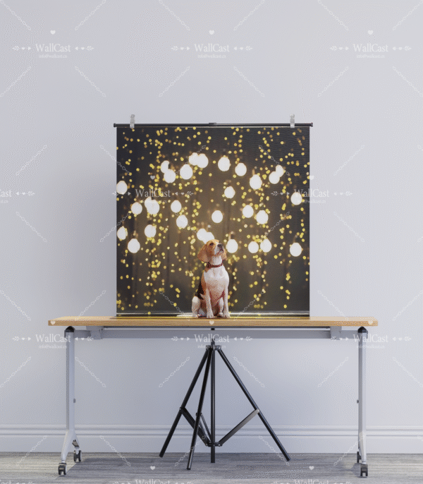 2_2 Warm Light Wooden Pet Photography Backdrop