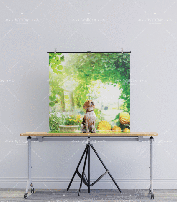 2_2 Emerald Garden Pet Photography Backdrop