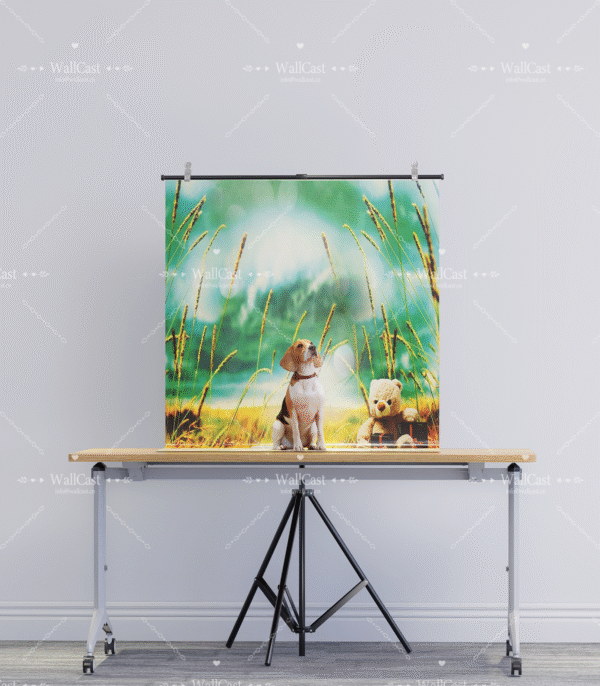 2_2 Meadow Whimsy Pet Photography Backdrop