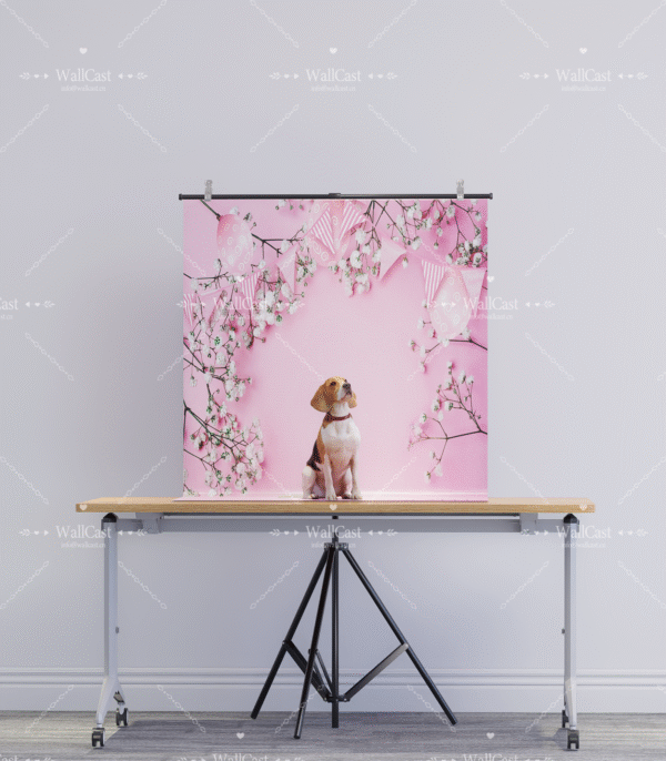 2_2 Party Paws in Pastel Pink