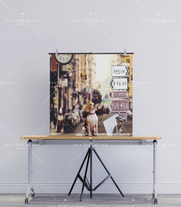 2_2 Urban Retro Pet Photography Backdrop