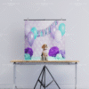 2_2 Pastel Polka Dot Balloon Pet Photography Backdrop