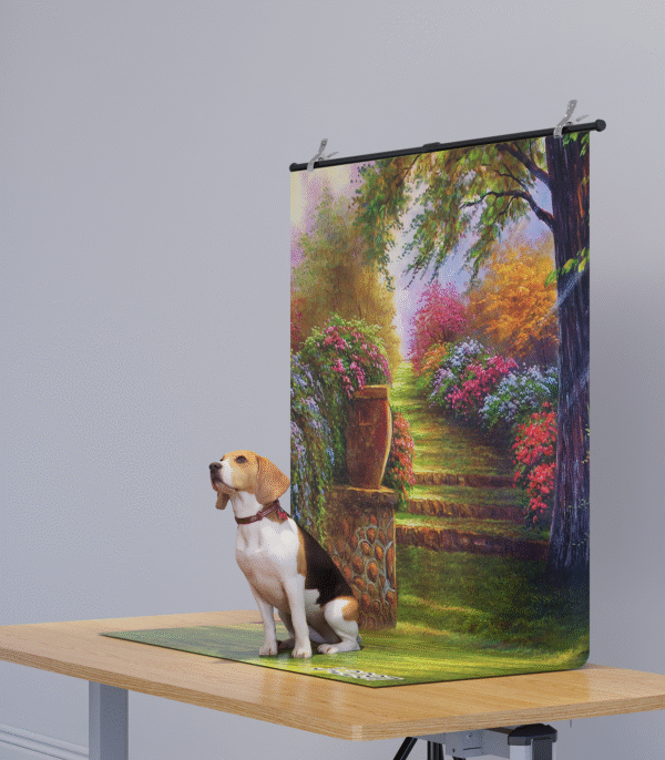 3_1 Enchanted Garden Pet Photography Backdrop
