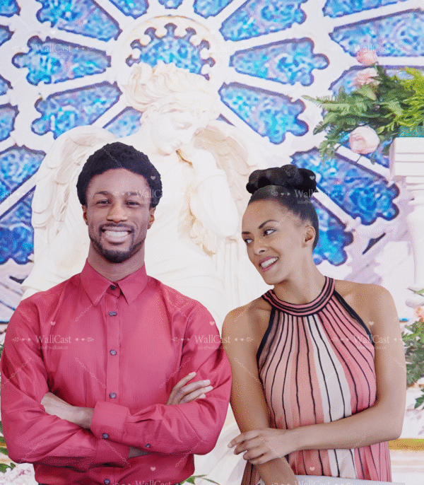 Moment of Flower Encounter European Palace Floral Wedding Backdrop