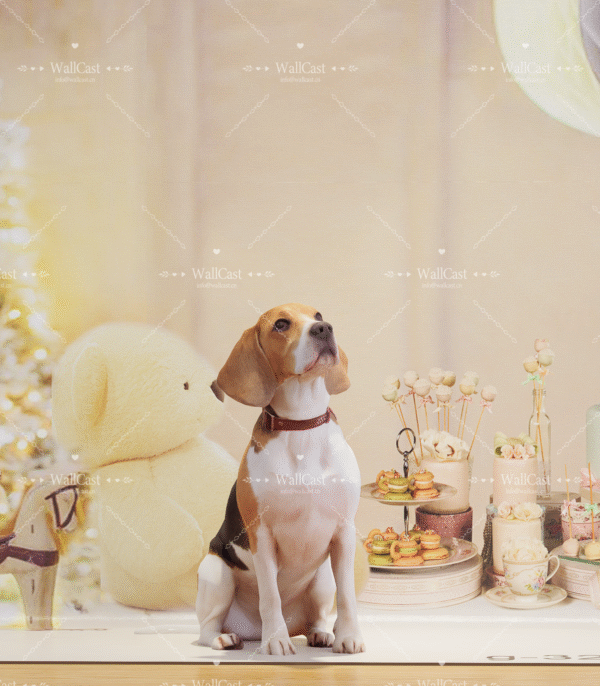 Christmas Sweetheart Paradise Teddy Bear Christmas Pet Photography Backdrop