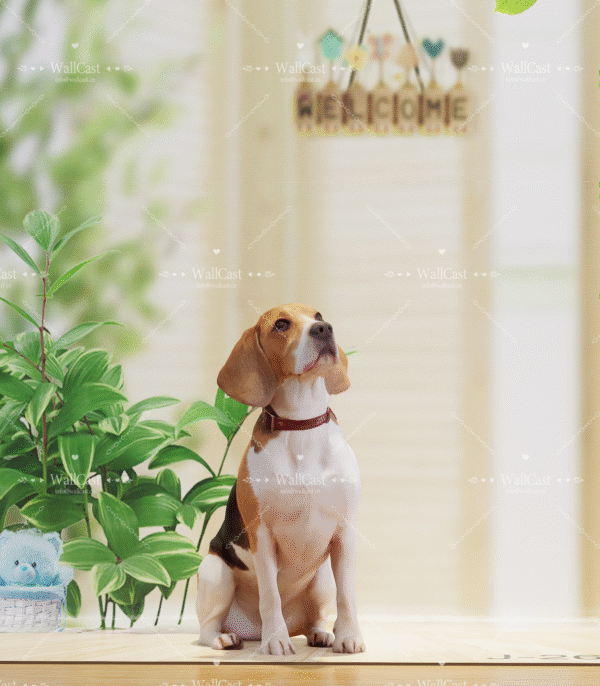 4_2 Greenery Home Pet Photography Backdrop