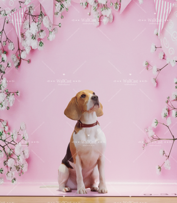 4_2 Party Paws in Pastel Pink