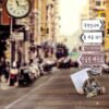 Urban Exploration Vibe Urban Retro Pet Photography Backdrop by WallCast – City Street-Themed Pet Photography Live Streaming Background