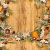 Cozy Holiday Vibe Christmas Gingerbread Pet Photography Backdrop by WallCast – Cozy Holiday-Themed Pet Photography Live Streaming Background