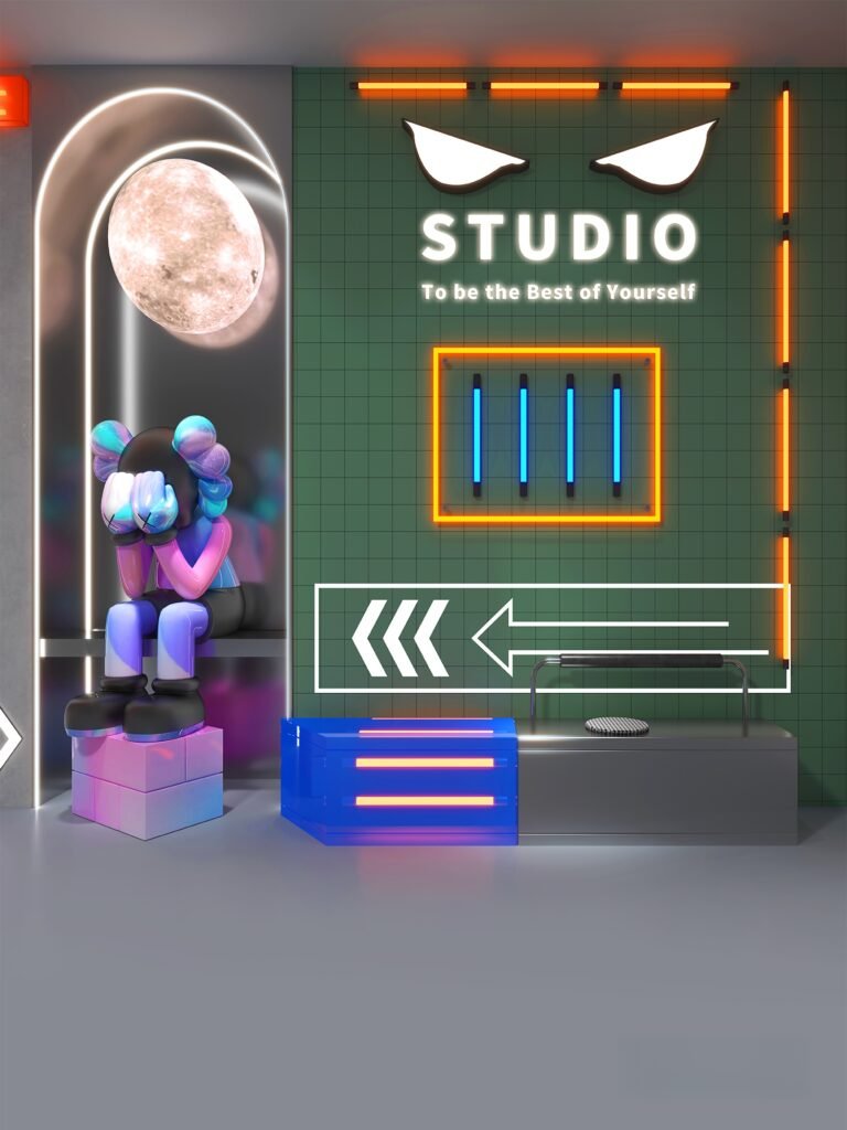 Live background cloth