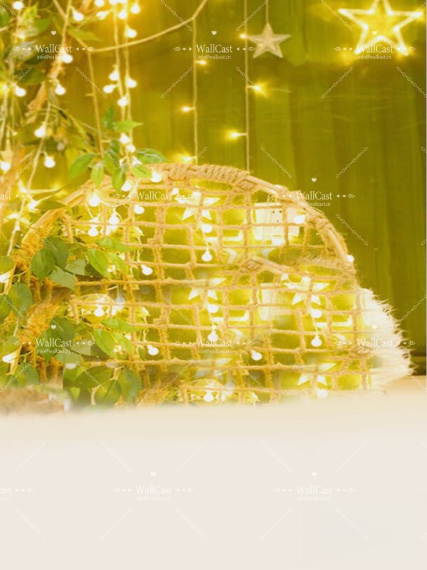 pet photography backdrop Boho Starlight Pet Photography Backdrop by WallCast – Dreamy Vibe-Themed Pet Photography Background