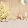Teddy Bear Christmas Pet Photography Backdrop by WallCast – Warm Festive-Themed Pet Photography Background Teddy Bear Christmas Pet Photography Backdrop by WallCast – Warm Festive-Themed Pet Photography Background