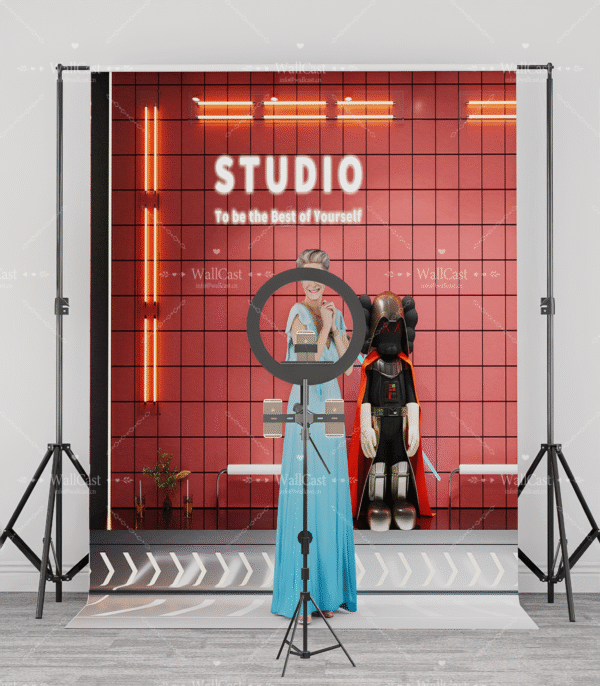 1(1) Red - toned Art Space Corner