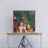 2_2 Christmas Snowman Pet Photography Backdrop” 作为 Focus Keyword。