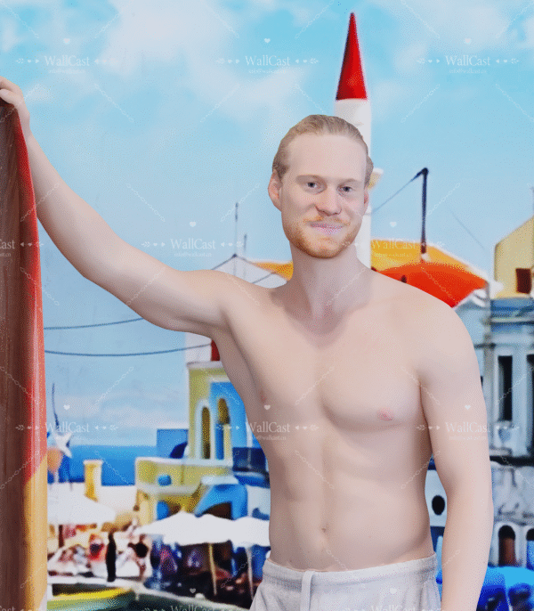 Coastal Town Style Mediterranean Coastal Town Photography Backdrop