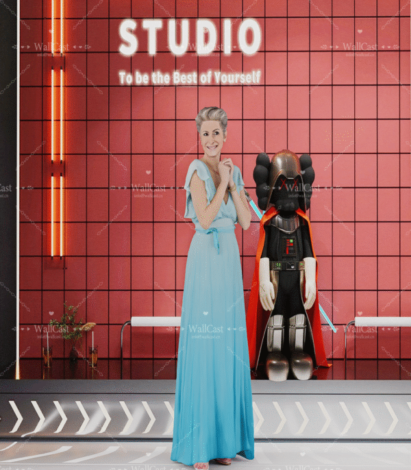 3_13 Red - toned Art Space Corner