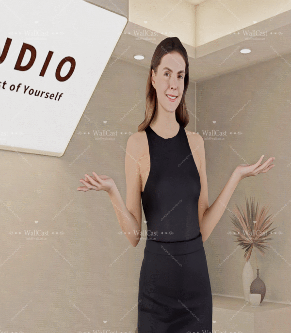 Elegant Art Realm Rest Place Beige Artistic Minimalist Studio Backdrop