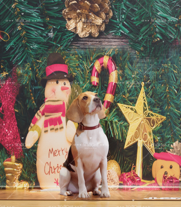4_2 Christmas Snowman Pet Photography Backdrop” 作为 Focus Keyword。