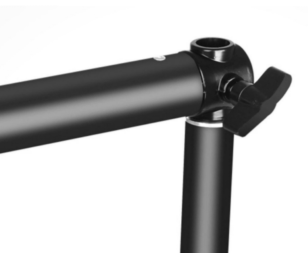 Photography Backdrop Stand - Flexible Height & Width Adjustment for Live Streaming & Photography