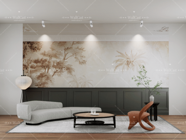 3 Magnetic Botanical Mural Background Wall