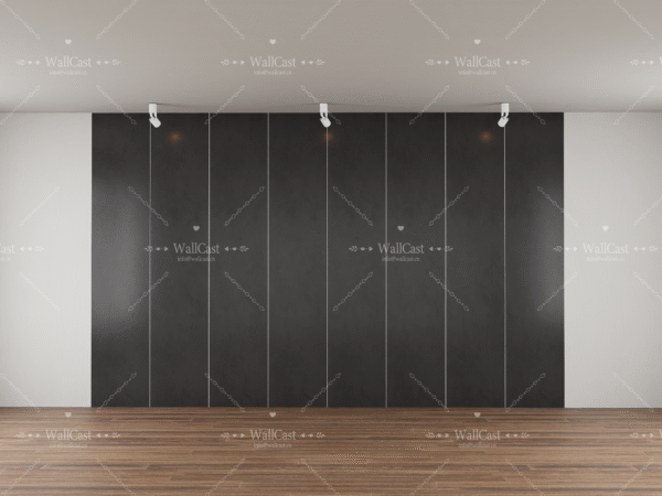 场景 1(12) (1) Dark Brown Ornate Panel & Botanical Screen Magnetic Backdrop