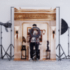 18888 European Classical Luxury Living Room Live Backdrop